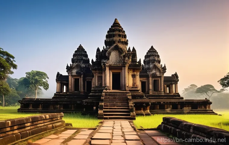 캄보디아 태국 국경 분쟁 - **"Preah Vihear Temple at Dawn: A Sanctuary in the Clouds"**
    A breathtaking panoramic view of th...